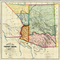 Territory of Arizona 1865 thumbnail
