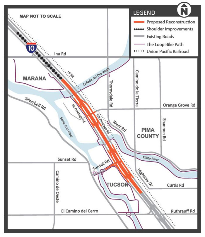 I-10 Reconstruction between Ruthrauff and Ina Roads
