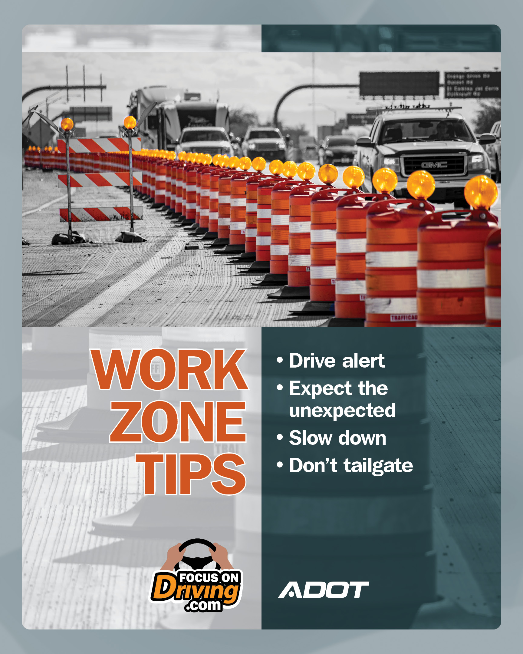 Work Zone Awareness Week Poster