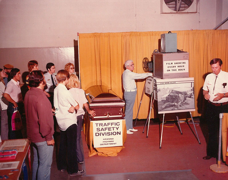Traffic Safety Division Display at the 1970 State Fair