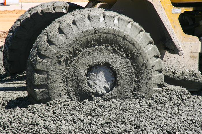 Dirty Equipment Tires