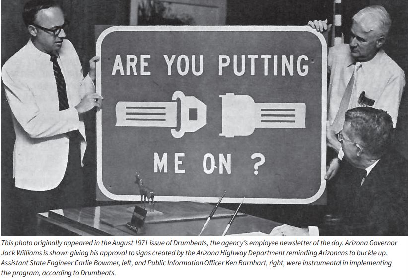 1971 Road Sign: "Are you putting me on?"