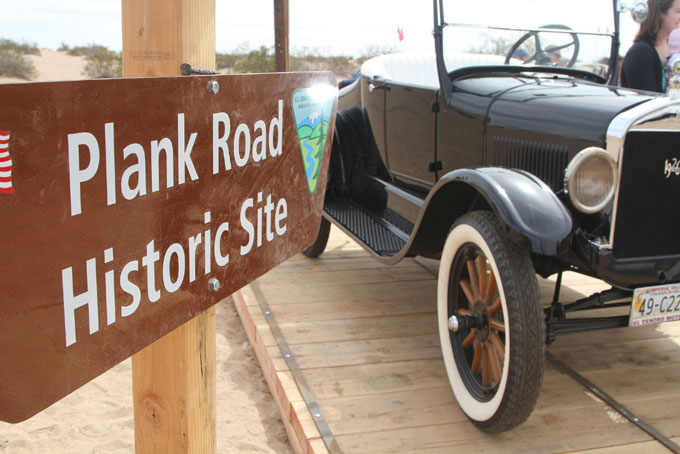 Plank road historic site