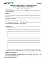 ADOT-BECO 430B DBE-Quote Solicitation Form (04-12-2017)