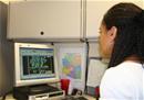 CADD person working at computer