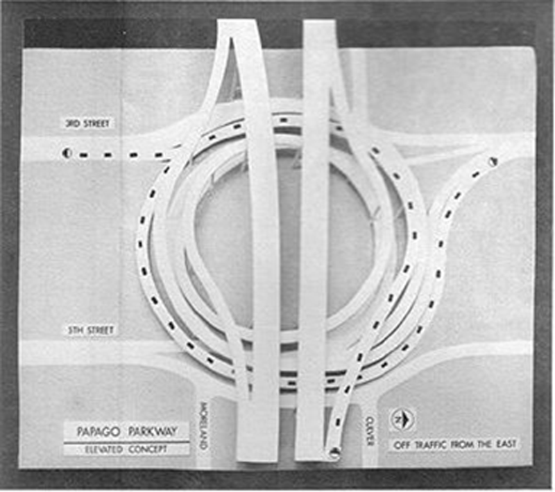 Archive photo of Helicoil traffic interchange