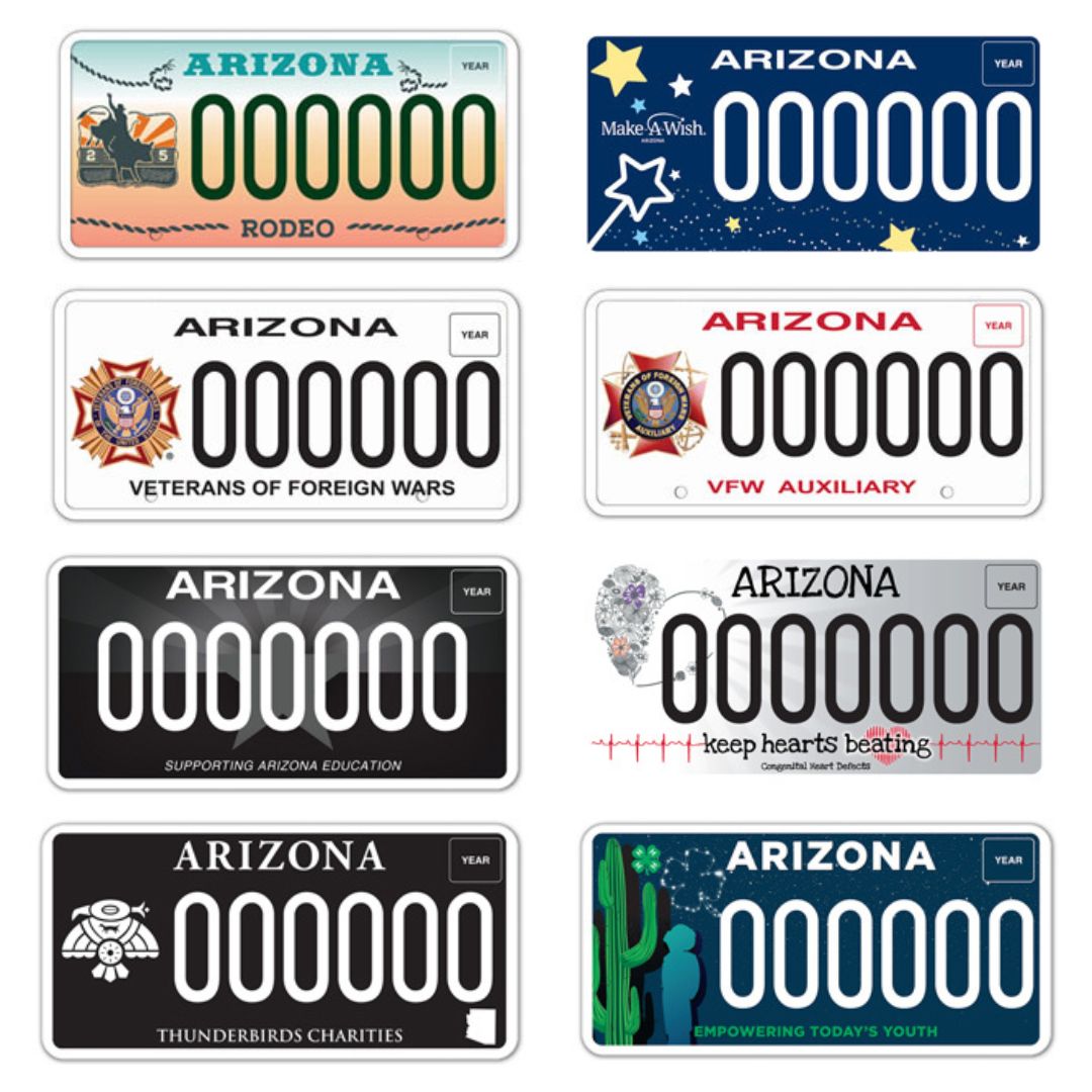 New specialty license plates 