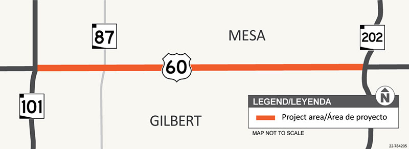 US 60 (Superstition Freeway) Loop 101 to Loop 202 Pavement Rehabilitation Project