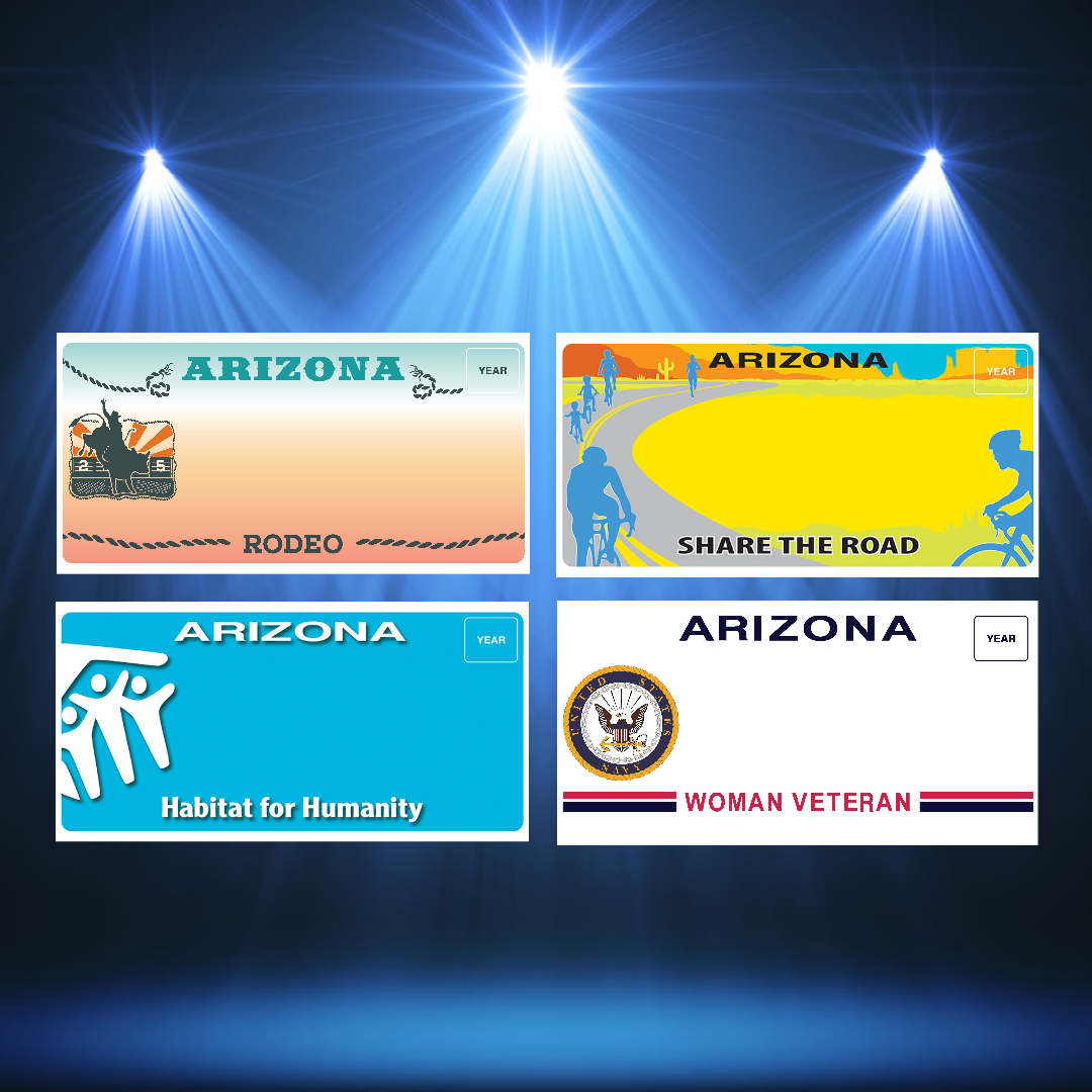 Arizona's license plate takes the top spot in national survey