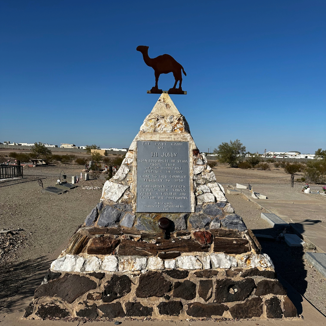 Hi Jolly Monument Quartzsite AZ