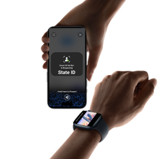 mobile phone to smart watch scan