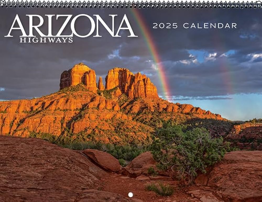 Arizona Highways 2025 calendar cover