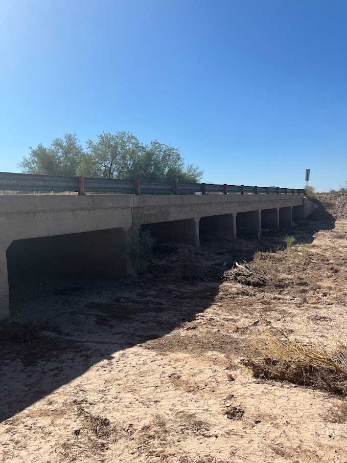 bridge at SR 85 - Thayer Rd 