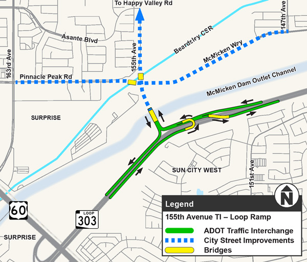 Loop 303, US 60 to El Mirage Road, Traffic Interchange Loop 303, US 60 to El Mirage Road, Traffic Interchange