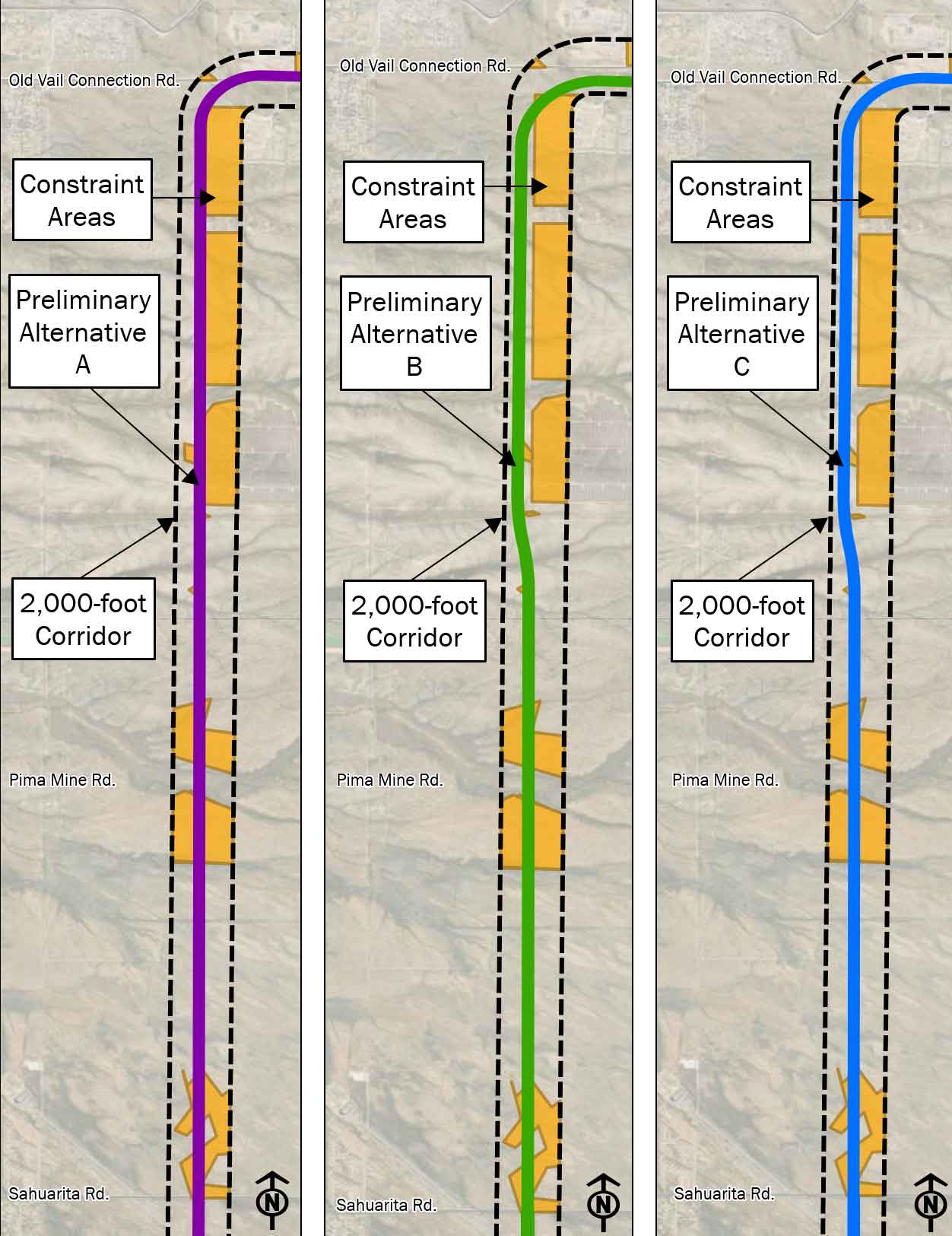 Segment 2 Preliminary Alternatives