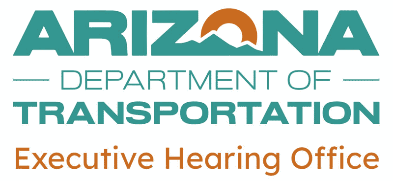 Arizona Department of Transportation Executive Hearing Office Logo