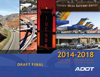 Cover for the 2014-2018 5-year transportation plan