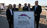 Gateway Freeway (SR 24) ribbon cutting ceremony