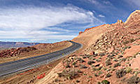 Scenic view of Arizona road