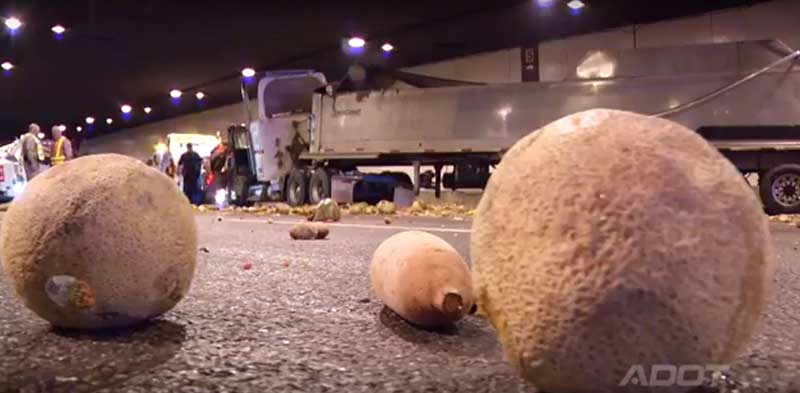 Melons in the Deck Park Tunnel