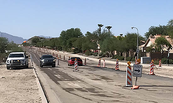 Road construction