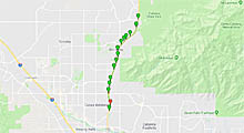 Tucson stop light map