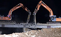 Demolition of Pantano Union Pacific Railroad Bridge