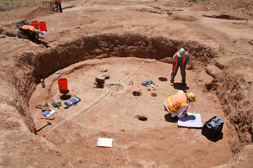 Historic Preservation Team at work on a site