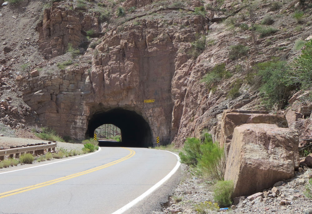 Tunnel along US 191