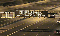 DMS Sign Fender Bender 