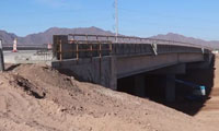 First Bridge Opening on the South Mountain Freeway Loop 202 construction