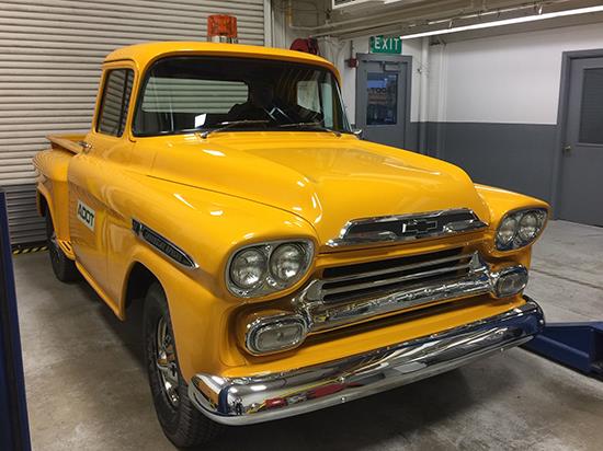 Image of yellow truck