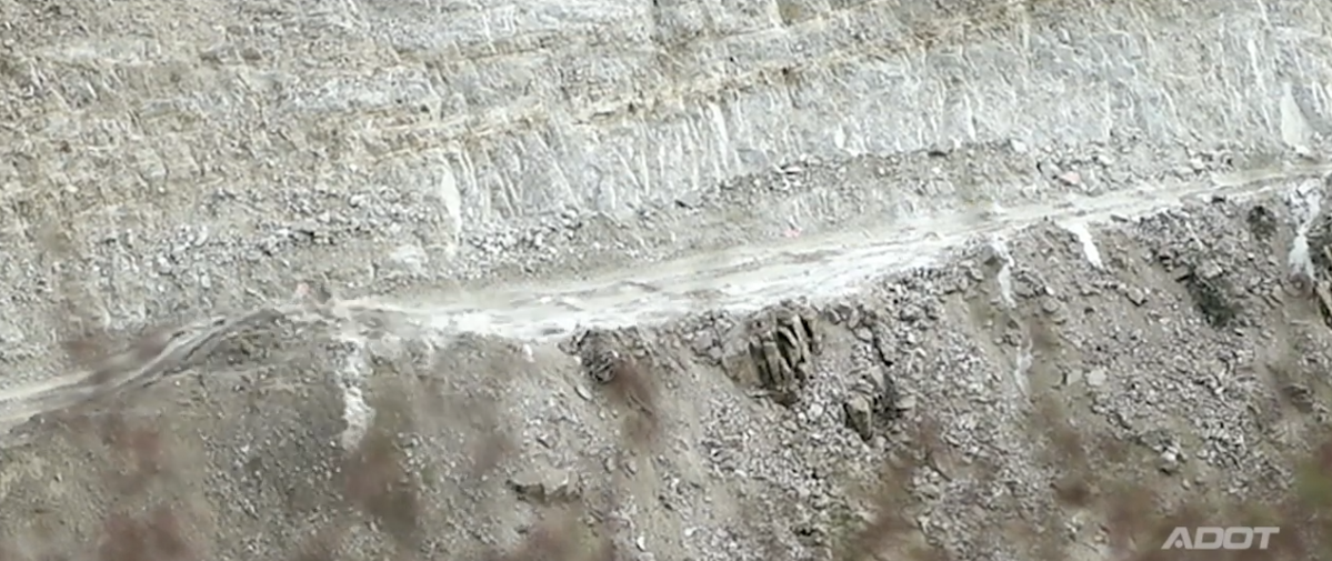 Blasting Pinto Creek