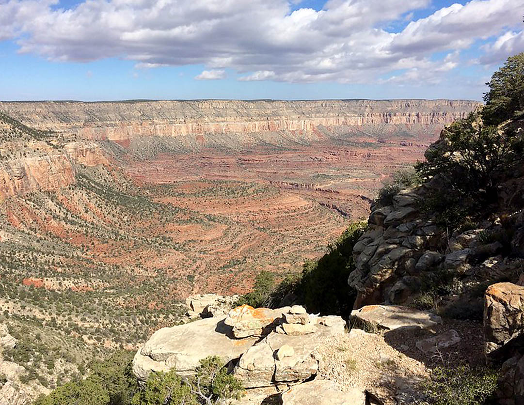 Grand Canyon viewed from Point Huitzl