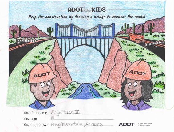 adot kids activity coloring drawing