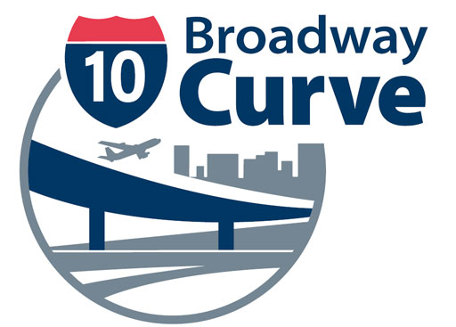 Interstate 10 Broadway Curve project logo