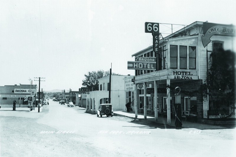 Historic photo of Ash Fork back in the day