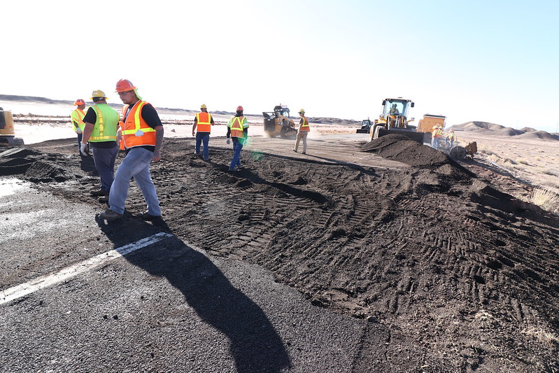 Reconstructing segment of US 89