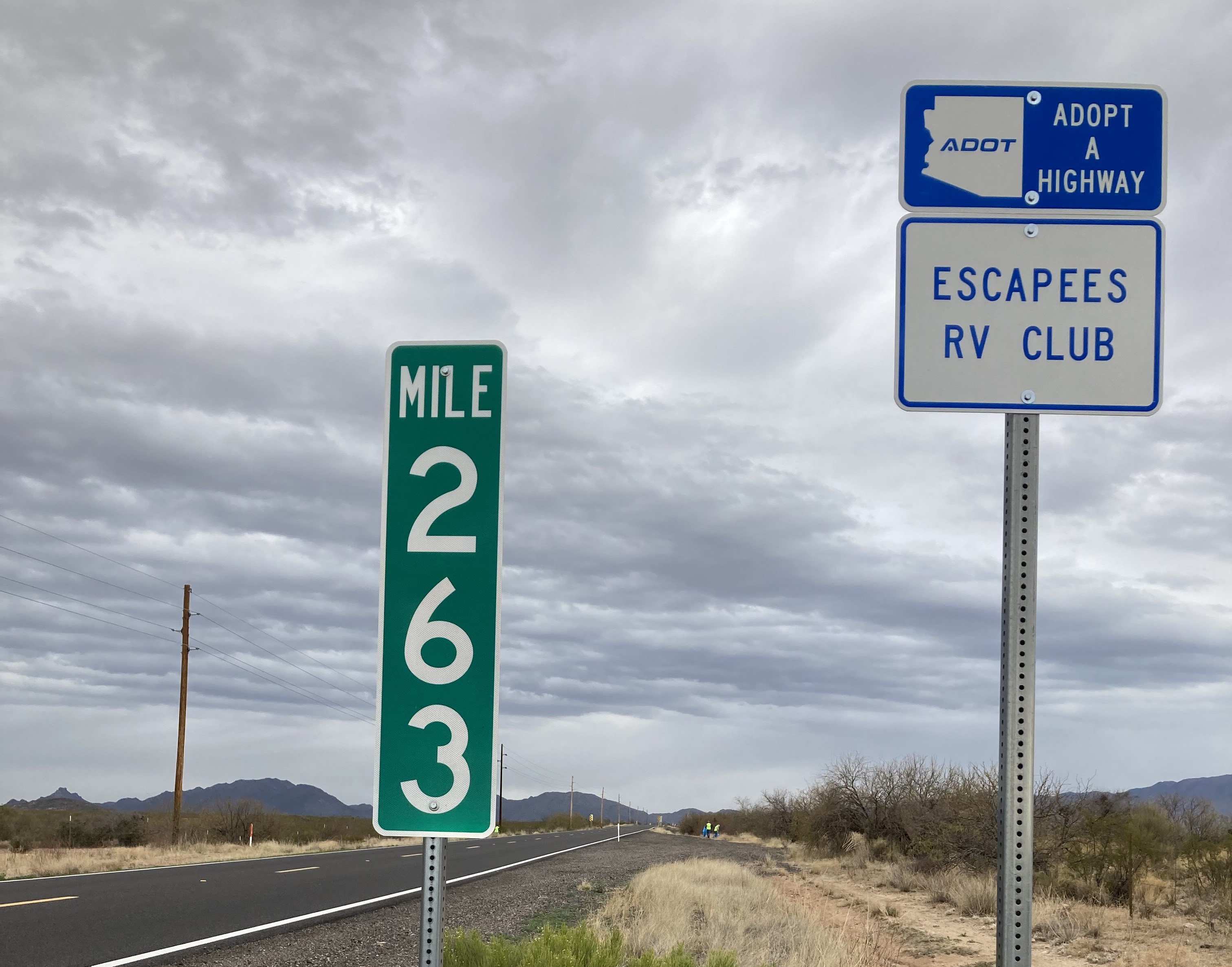 SR89 Adopt-a-Highway sign