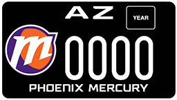 Phoenix Mercury Motorcycle Plate