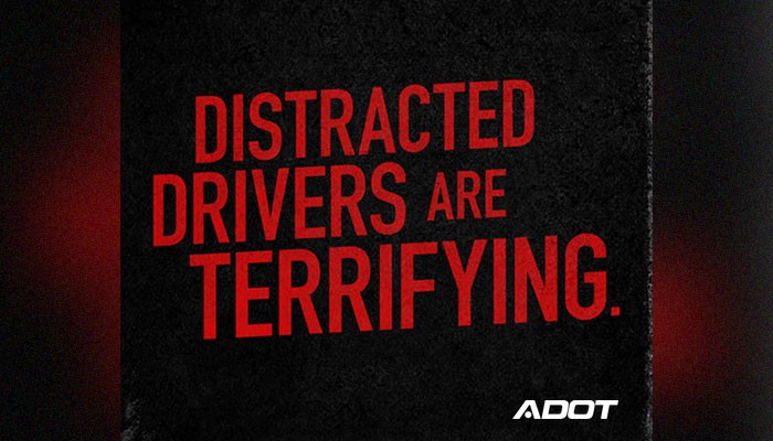 Distracted Drivers are Terrifying graphic