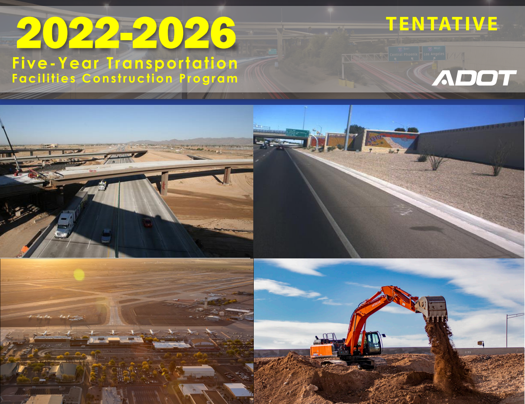 Cover of tentative five-year construction program update