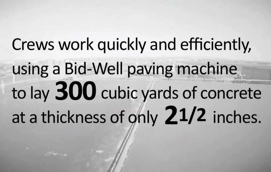 Text explaining use of Bid-Well machine