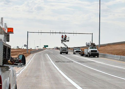 Crews working on I-10 on-ramp