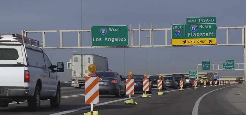 Image of cars driving on I-10