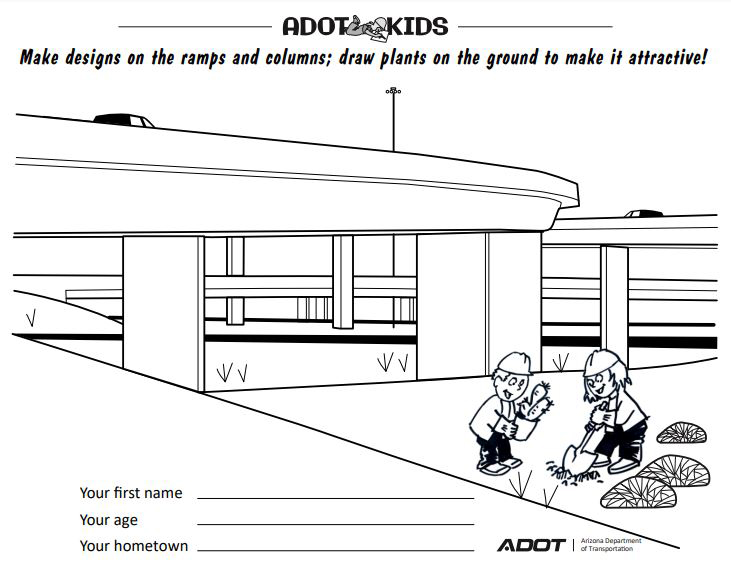 Entry form for freeway design contest