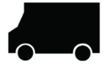 A commercial step-in delivery van (often called a step van).