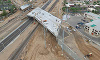 Bell road aerial construction photo
