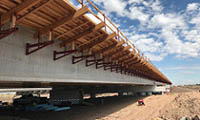 South mountain freeway construction