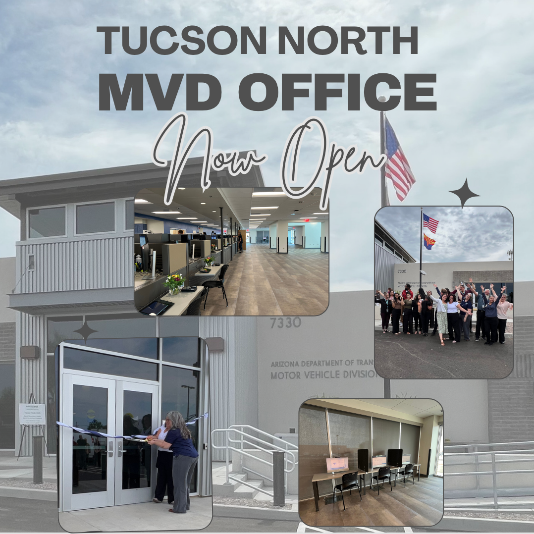 Tucson North MVD Now Open